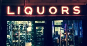 liquor store